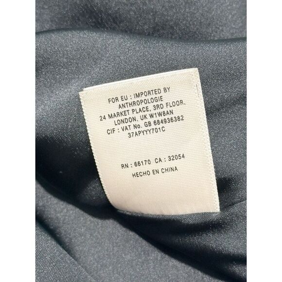 Moulinette Soeurs Women's Tweed Sleeveless Mini Dress Two-Tone Blue Black Size 2 - Picture 11 of 13